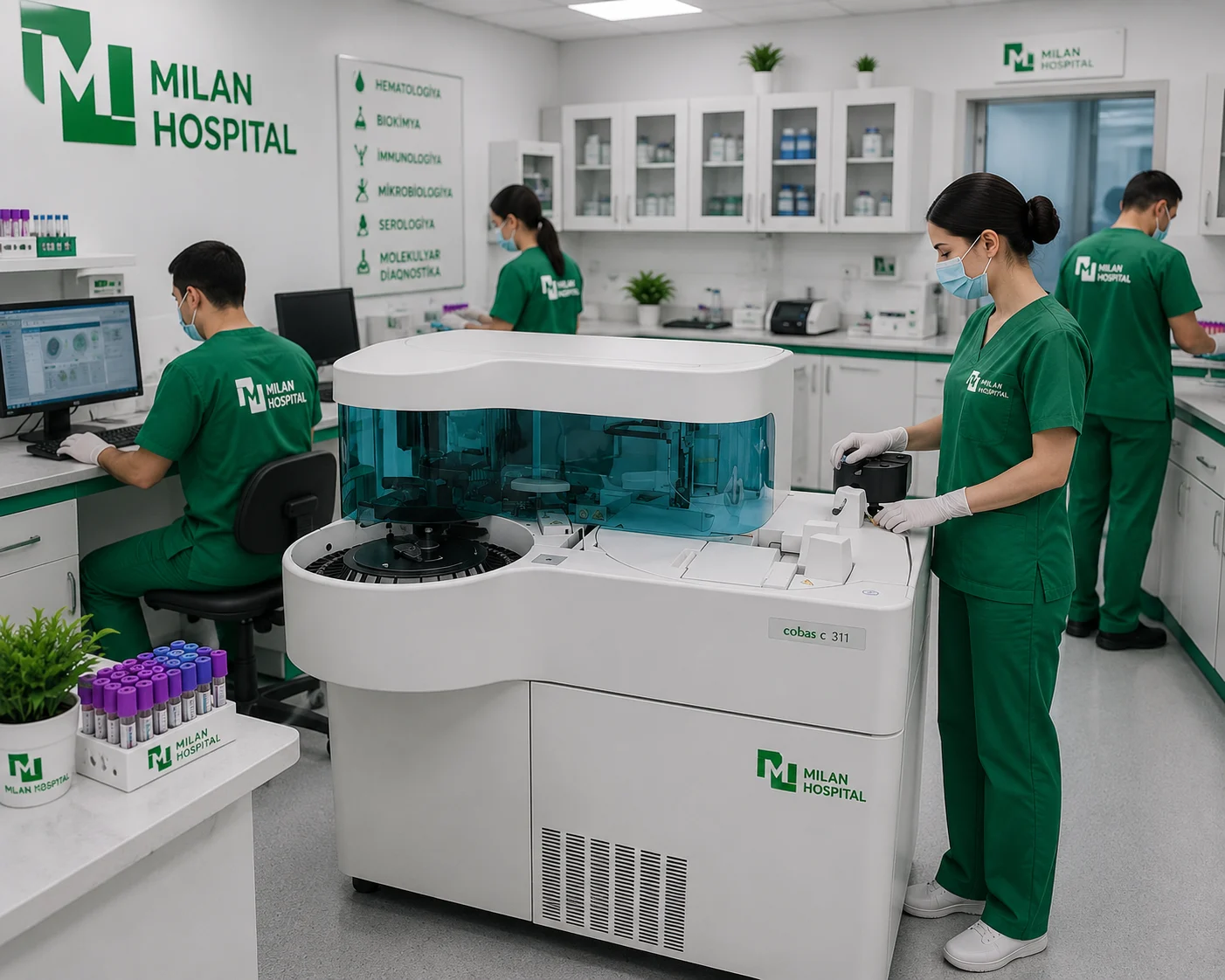 Cobas c311 Analizatoru