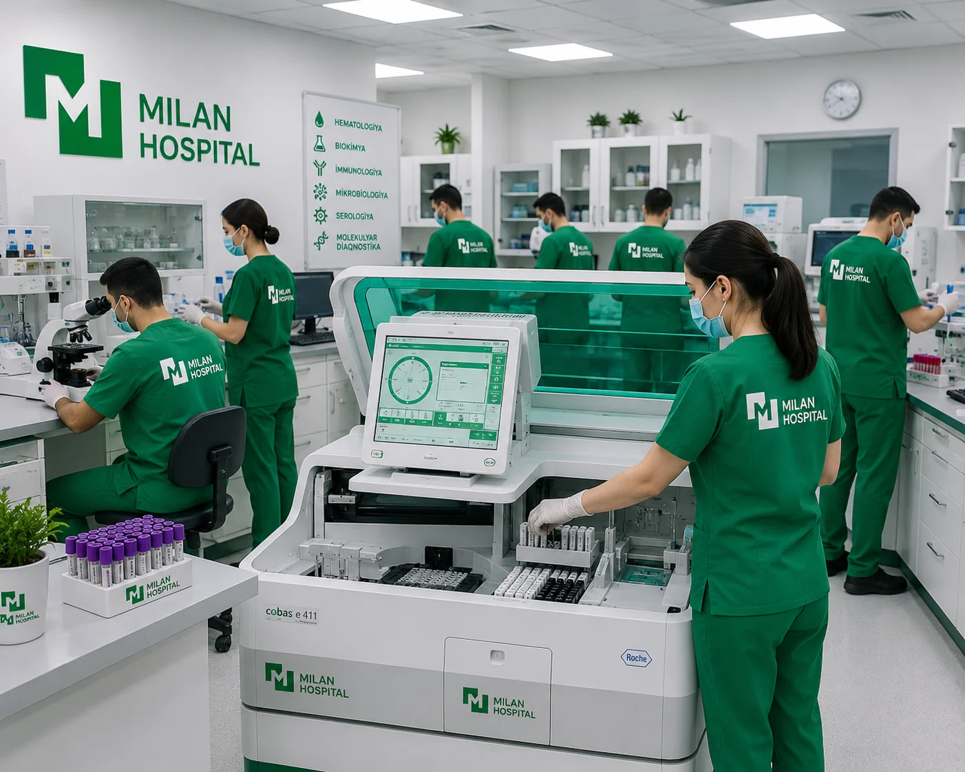 Cobas e411 Analizatoru